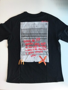 Mata x Mcdonald's Tshirt Koszulka Czarna M 
