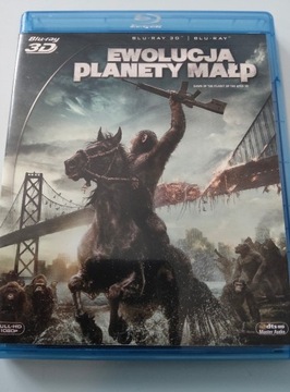 EWOLUCJA PLANETY MAŁP (BLU-RAY 3D+2D) POLSKIE WYDA