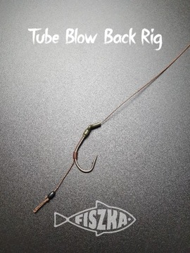 Przypon karpiowy Tube Blow Back Rig #2 z włosem