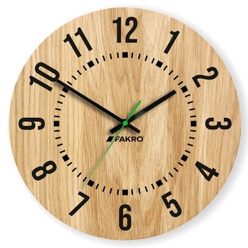Czytelny zegar z Logo Firmy, Zegar Firmowy