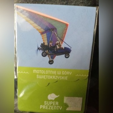 Voucher na Lot Motolotnią