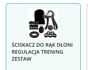 Ściskacz do rąk rehabilitacja/ćwiczenia siłowe 