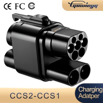 Adapter przejściówka ładowania CCS1 na CCS2 DC/AC 250KW