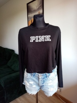 Bluzka PINK Victoria's Secret XS oversize 