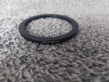 Pierścień redukcja filtrów 67 na 58 mm STEP DOWN