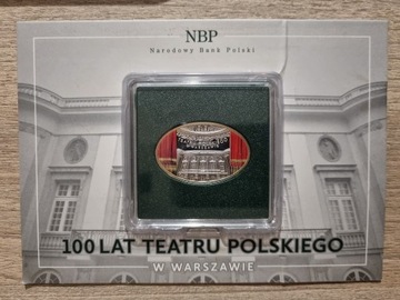 10 ZŁ 100 LAT TEATRU POLSKIEGO 