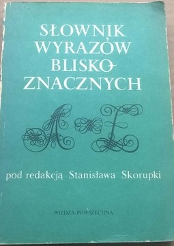 Skorupka Słownik wyrazów bliskoznacznych