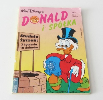 komiks  DONALD i SPÓŁKA   nr 33   1993r.