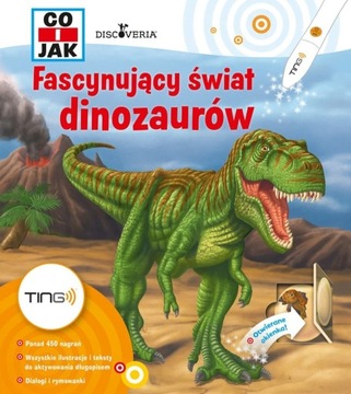 Fascynujący świat dinozaurów ting książka