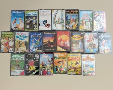 kasety magnetofonowe Disney po niemiecku