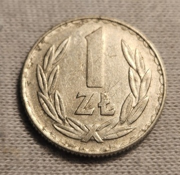 Moneta 1zl. 1978.bez znaku mennicy rzadka 