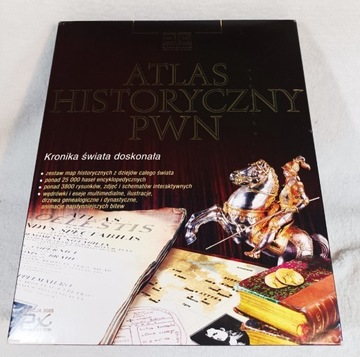 ATLAS HISTORYCZNY PWN. 2 x CD.