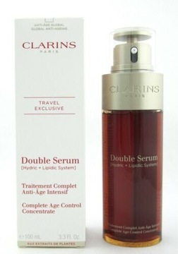 CLARINS Double serum 100ml hydric Lipidic system 