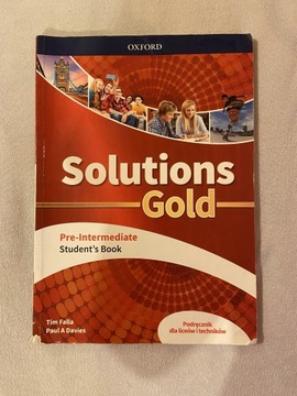 Podręcznik Solutions Gold Język Angielski 1