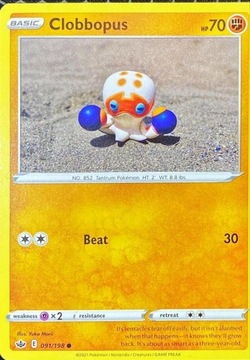 Karta Pokemon - Clobbopus 091/198