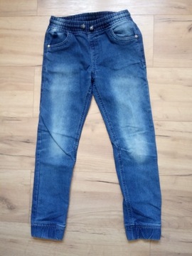 Spodnie jeans, rozmiar 134