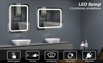 Lustro łazienkowe L&Y LED