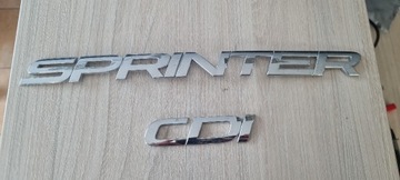 Mercedes Sprinter CDI znaczek emblemat