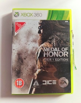 Medal of honor tier 1 edition Xbox 360 gra 18+