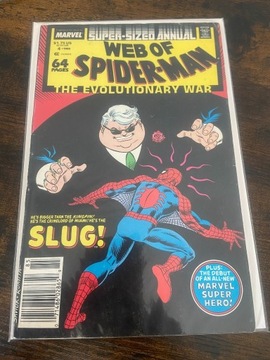 Web of Spider-Man Annual #4 the Evolutionary War