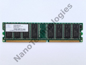 Nanya NT256D64S88C0G-6K 256MB DDR-333MHz