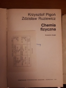 Książka chemia fizyczna wydanie drugie tom 4 