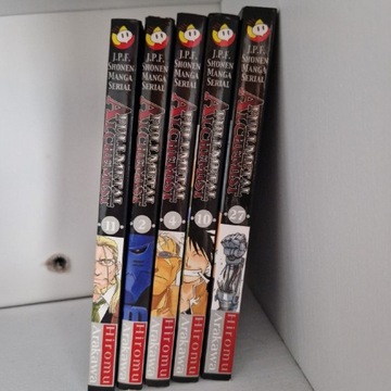 Fullmetal alchemist manga tomy 27, 11,10, 4,2