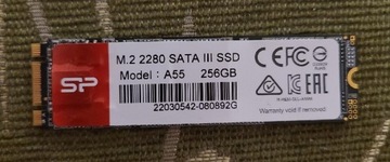 Dysk SSD M2 silicon power 256 Gb