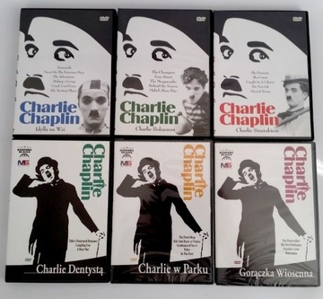 28 filmów Kolekcja Charlie Chaplin DVD lektor PL