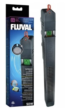 FLUVAL E50 GRZAŁKA Z TERMOSTATEM 50W + 4 gadżety