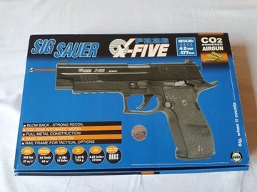 Wiatrówka Pistolet Sig Sauer P226 X-FIVE Blow Back