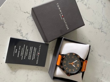 Zegarek męski Tommy Hilfiger 1790985 pomarańczowy