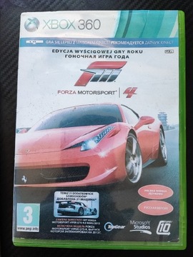 Forza Motorsport 4 gra na xbox 360.