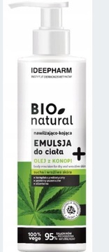 IDEEPHARM bio natural emulsja do ciała 400ml