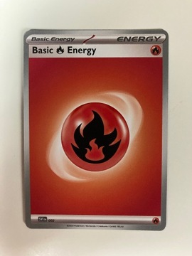 Karty Energii Pokemon TCG 2023 - Fire