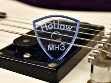 Kostki gitarowe akryl typ MH3 niebieski