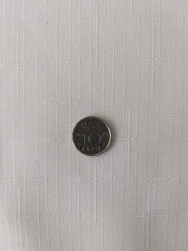 Moneta 10 cent Holandia 1975r.