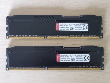 DDR3 Kingston HyperX 2x8GB (16GB) Fury Black