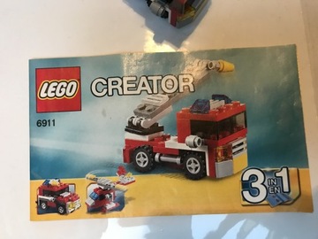 LEGO Creator 6911 mały wóz strażacki 3w1