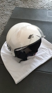 kask kappa KV-20 Rio biały, użyty raz, rozmiar S