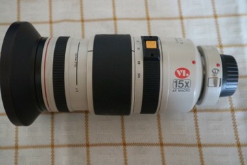 Ciekawy obiektyw Canon CL 8-120mm i EX 2x