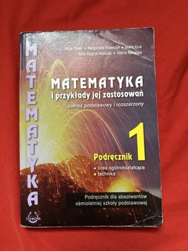 Podręcznik do 1 klasy do matematyki