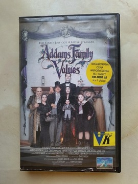 Rodzina Adamsów Value kaseta vhs 