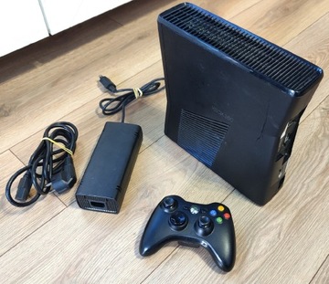 Xbox 360 Slim 250GB, RGH 3.0, Pad, zasilacz