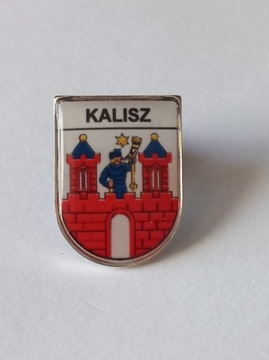 Herb miasta Kalisz przypinka pin odznaka wpinka