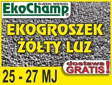 Ekogroszek EkoChamp Żółty luzem Oferta Śląsk