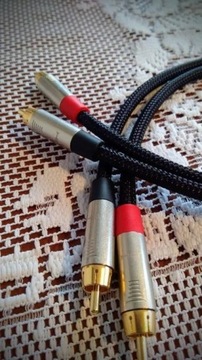 Melodika interkonekt 2x RCA Cinch 0.5M MDC1230 OFC