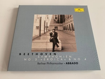 Beethoven - Symphonien nr.3&4 - Abbado NM/NM-