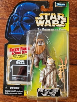 Wicket & Logray Power of the Force 2 Star Wars