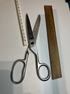 nożyczki GERLACH stare sprawne 18,5cm duze
